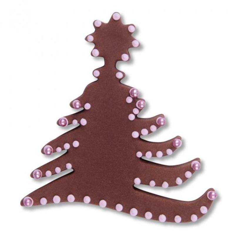 Tannenbaum mit Stern 11 cm
