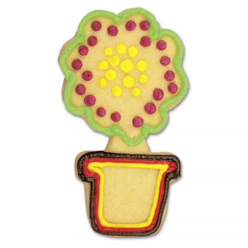 Blume im Topf 7,5 cm