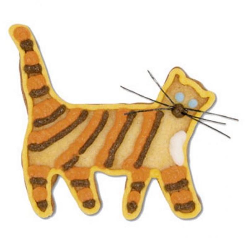 Katze stehend - 9 cm