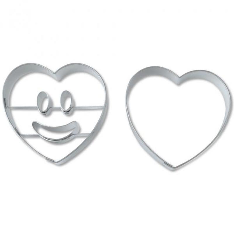 Lachendes Herz Set 2-tlg 5,5 cm