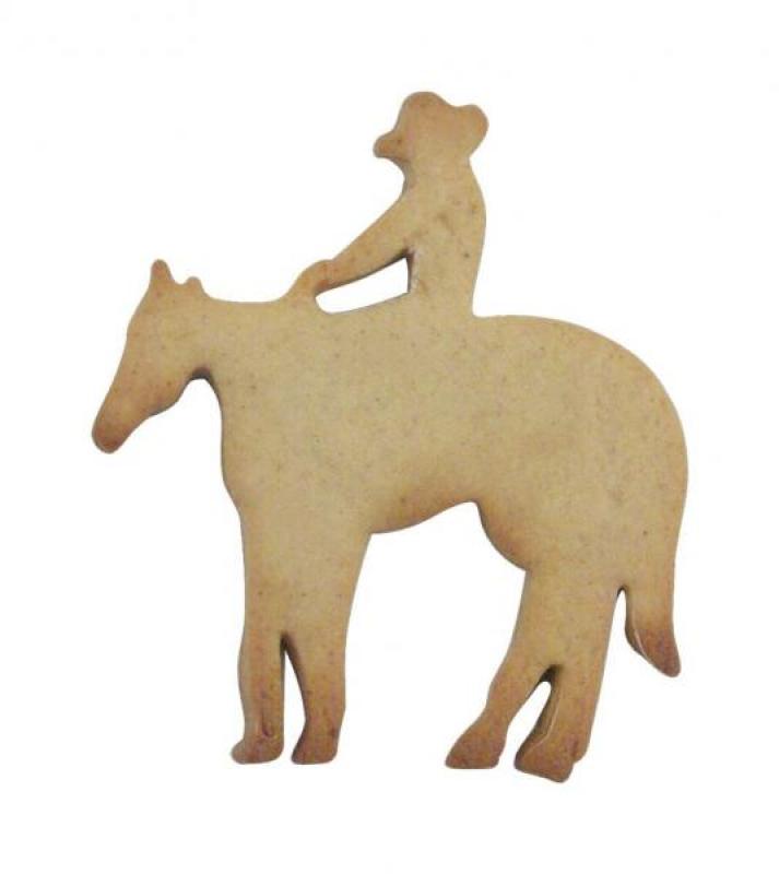 Reiter mit Pferd Cowboy  8 cm