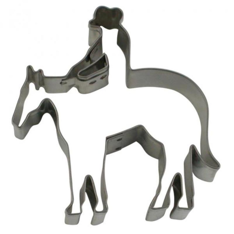 Reiter mit Pferd Cowboy  8 cm