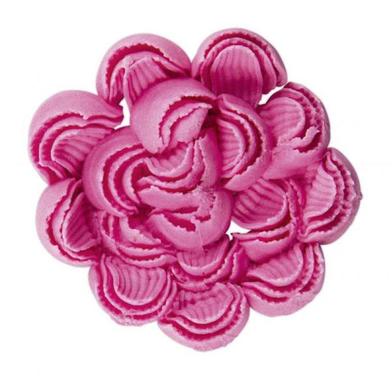Chrysanthementülle gezackt