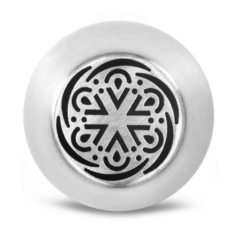 Blütentülle Ornament