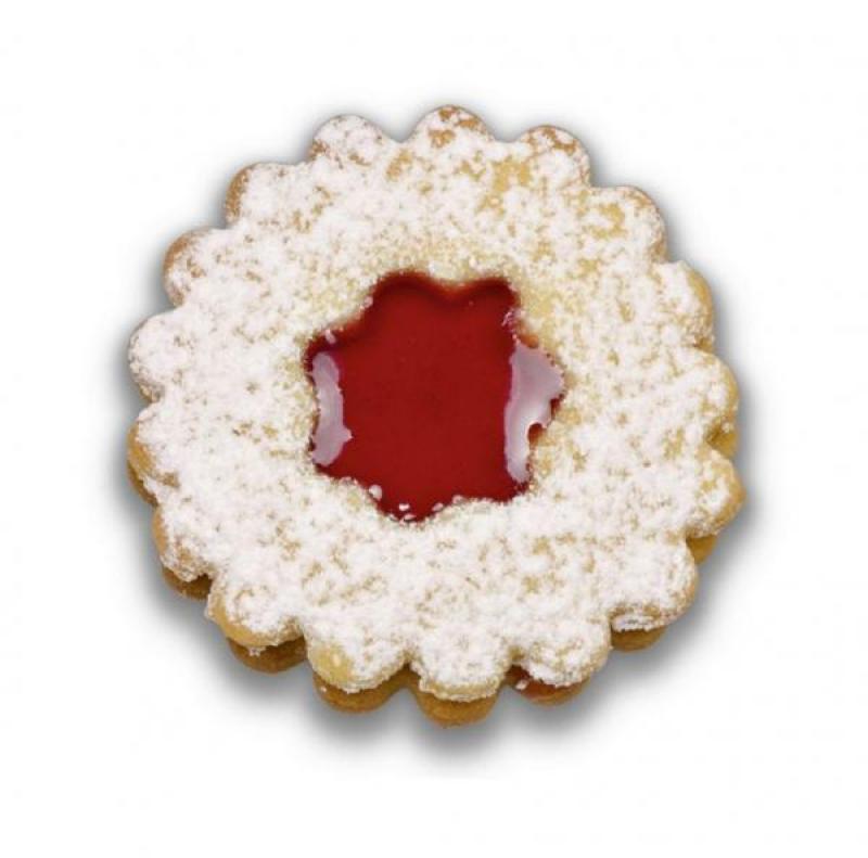Linzer Blume mit Auswerfer 4,8 cm