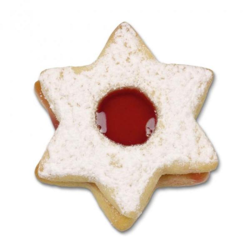 Linzer Stern mit Auswerfer 4,8 cm