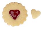 Linzer Ausstecher Herz in Ring gewellt