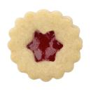 Linzer Ausstecher Stern in Ring gewellt