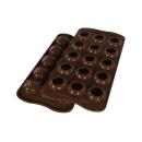 3D Pralinenform Kiss aus Silikon Silikomart
