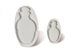 Schneemann mit Auswerfer - Set, 2-tlg