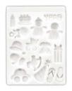 Deko Flex Model Baby 16er Reliefform