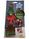 klassisch Weihnachsbäckerei Set 5-teilig