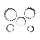 Kreis Linzer gewellt 5er Set
