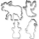Weihnachtsbäckerei Set 4-tlg.