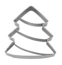 Weihnachtsbaum mit Prägung 7 cm