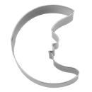 Mond Ausstecher mit Gesicht 6 cm