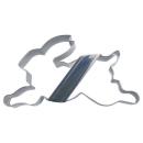 Hase springend mit Steg 13 cm