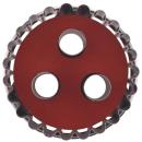 Linzer 3-Loch mit Auswerfer 6,5 cm