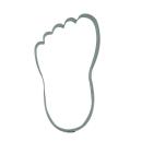 Fuss 9 cm